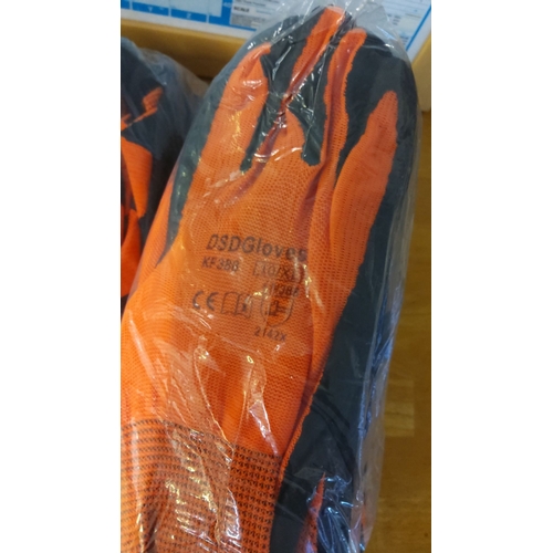 416 - Pack of 12 pairs of workgloves