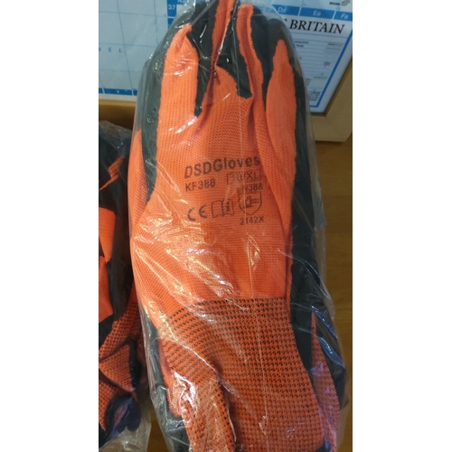 417 - Pack of 12 pairs of workgloves