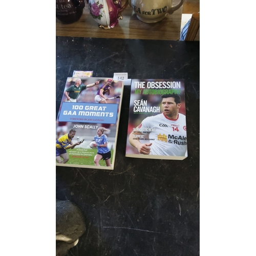 142 - Set of GAA Books – *100 Great GAA Moments* by John Scally and *The Obsession: My Autobiography* by S... 