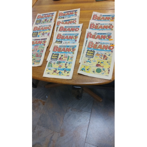 48 - Lot of 1983 Original Beano Comics (12 in total - immaculate)