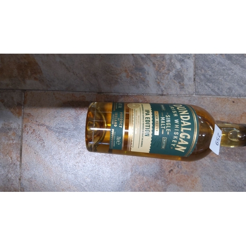 259 - Dundalgan Irish Whiskey, Single Malt Cask Master IPA Edition. A 700ml bottle of Irish whiskey (unope... 