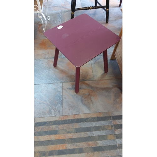 295 - Mahogany side table