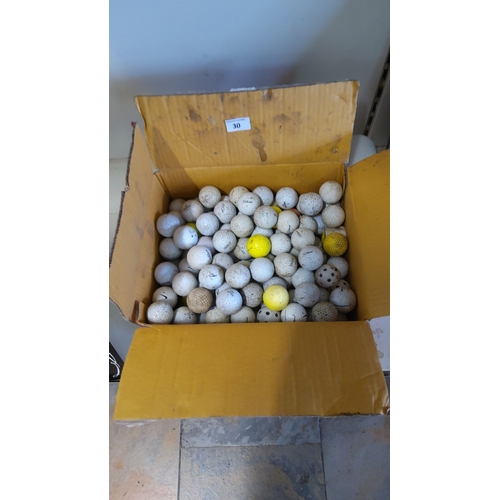 30 - Lot of golf balls (100+)