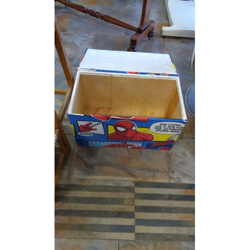 334 - Spiderman Blanket Box