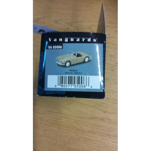 498 - Vanguards Limited Edition 1:43 scale diecast model of an MGA in Dove Grey. One of 3,050 pieces, pres... 