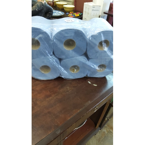 507 - Bale of 6 Blue Rolls