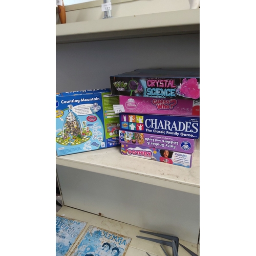 135 - Includes Counting Mountain, Disney Guess Who?, Charades, Fairy Snakes & Ladders, Crystal Science, an... 