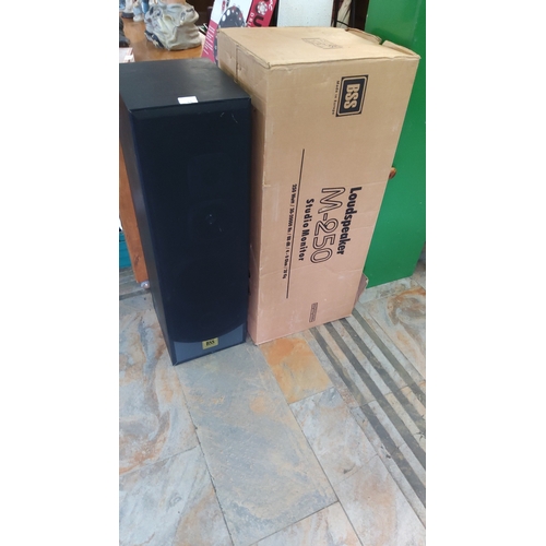 66 - BSS M-250 studio monitor loudspeakers x 2, 250 W, 30 Hz–30 kHz response, 4–8 Ω impedance.