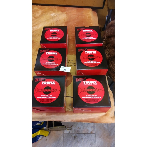 79 - Six sealed boxes of Trufix 