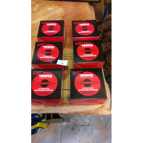 79 - Six sealed boxes of Trufix 