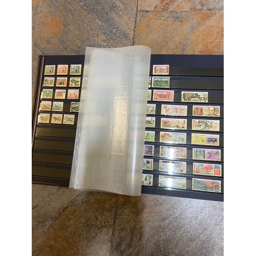 243A - Good quality A4 lighthouse stock book filled with a nice collection of Czechoslavakian stamps