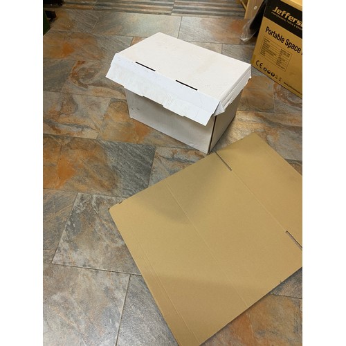 266A - 10 flat packed xmas hamper boxes