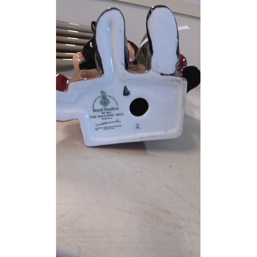 2 - A Royal Doulton bone china figure, ‘The Balloon Man’, model HN 1954, modelled by L. Harradine, depic... 