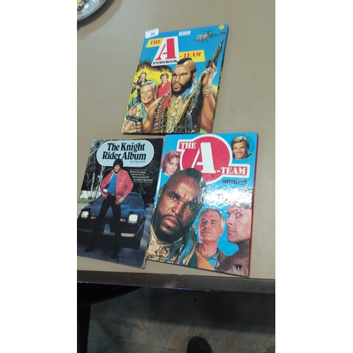 26 - Set of 3 television tie-in paperback/annual publications comprising BHS 