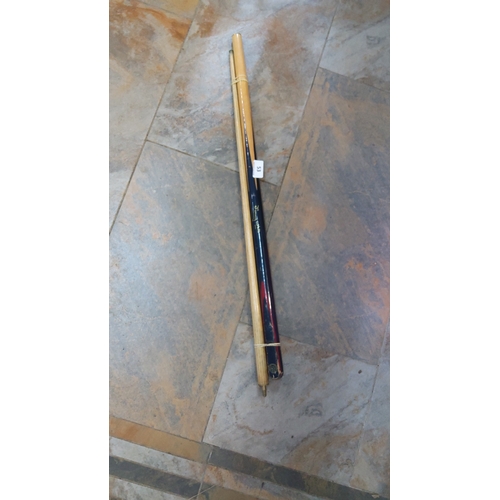 53 - Jimmy White signed BCE 2 piece snooker cue