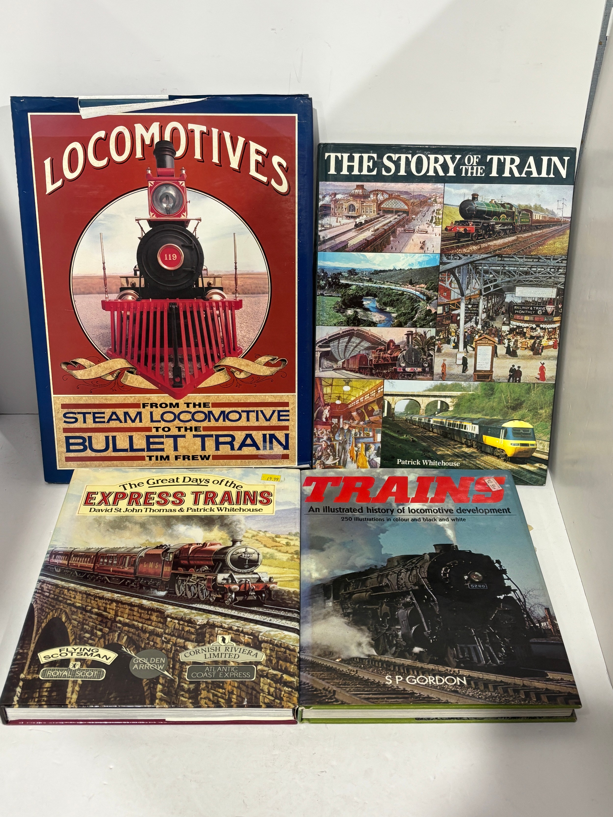 Locomotives Trains Express trains the story of the train UK P P