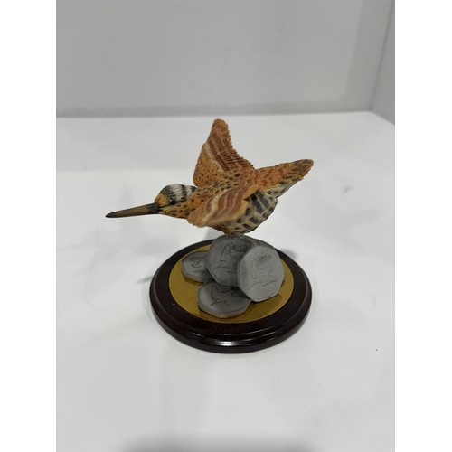 Woodcock, approximately 80mm tall, 130mm wide.
Condition. Excellent, boxed, UK shipping availability