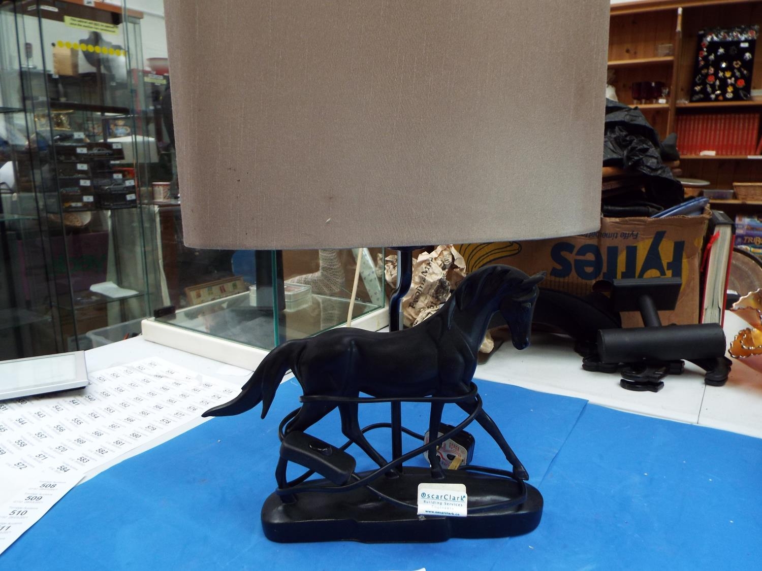 horse lamp dunelm