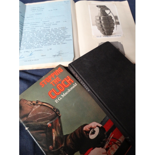 Fascinating Scrap Book Pertaining to RAOC Captain (Later Brigadier