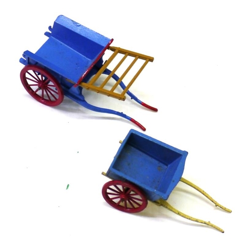 20 - 2 Britains horse carts