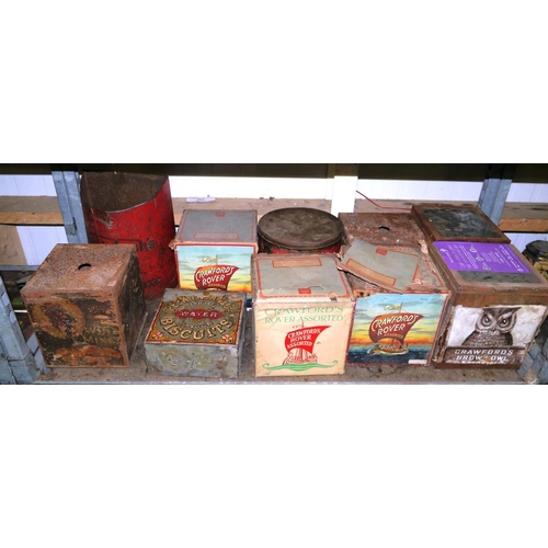 43 - Collection of early tins - biscuits