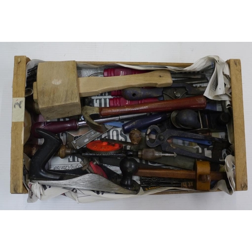 302 - Box of mixed tools