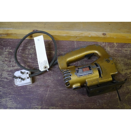 404 - 1966 Purchased black and decker jigsaw