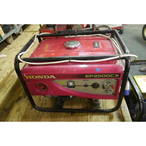 502 - Honda generator EP2500CX