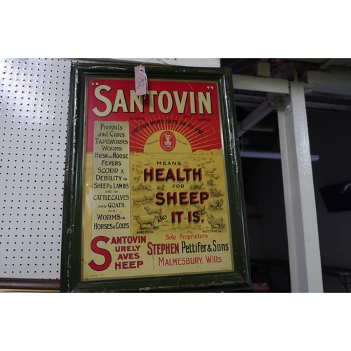 178 - Tin sign 