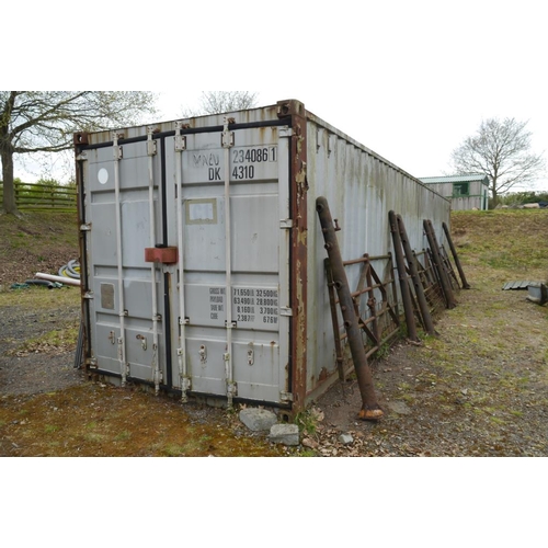 292 - Steel shipping container 40ft