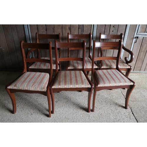 333 - 6 Reproduction dining chairs