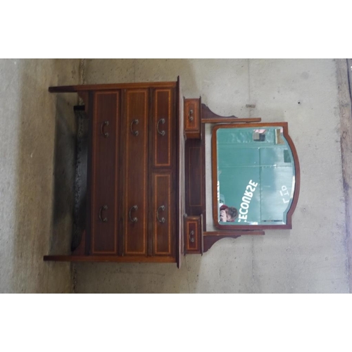 338 - Inlaid dressing table