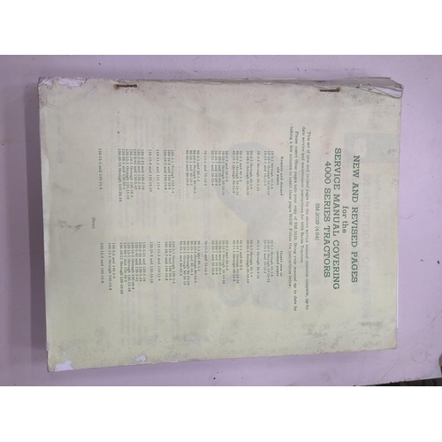 120 - Ford Tractor 4000 and 5000 manual and service manual covering 4000 series tractors