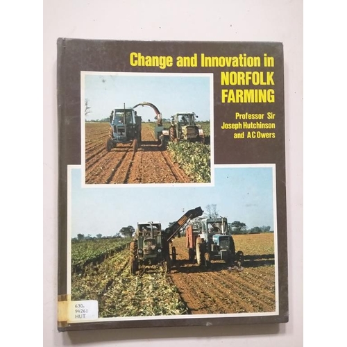 69 - Change and innovation book by Professor sir Joseph Hutchingson and AC Owers