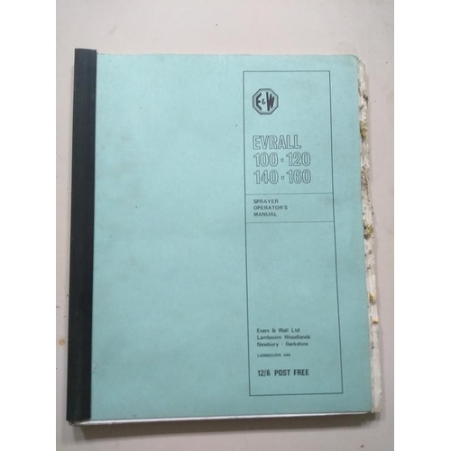 74 - Evrall 100-120-140-160 sprayer operators manual