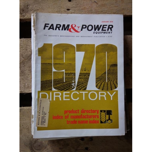 78 - Farm and power equipment 1969 Aug-Dec only, 1970 Product directory and 1971 Jan, April only.