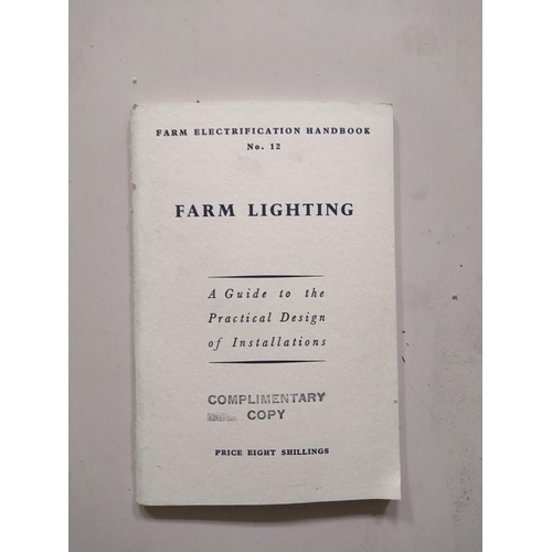 82 - Farm Electrification Handbooks- Automation, automatic feeding-2 and farm lighting -2