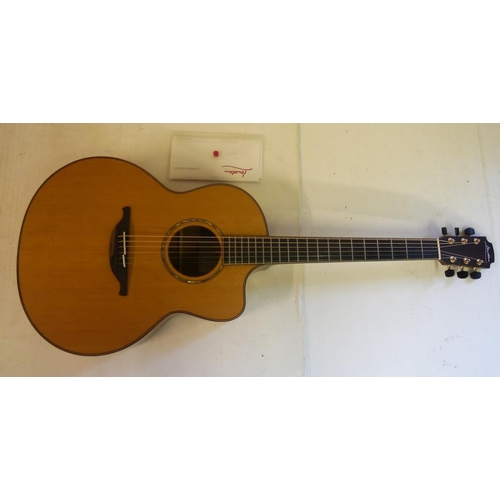 327 - F35C Lowden guitar with Western Red Cedar top. In case. Serial No.15527.