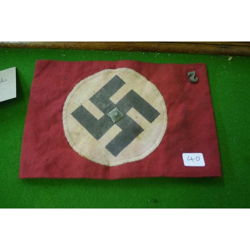 439 - Nazi flag on SA der N.S.D.A.P Berlin No.14