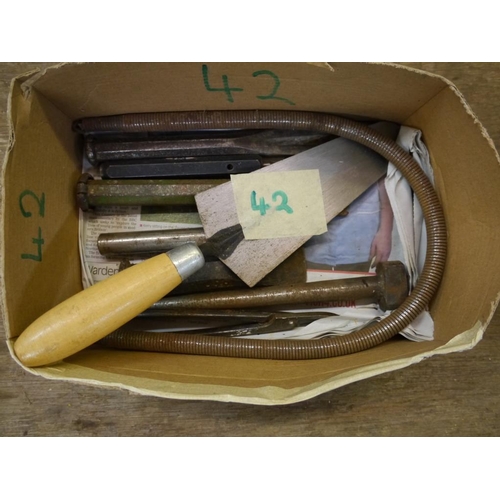 494 - Trowel and bolsters etc