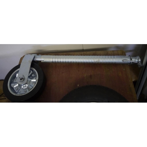 137 - Heavy duty jockey wheel +VAT