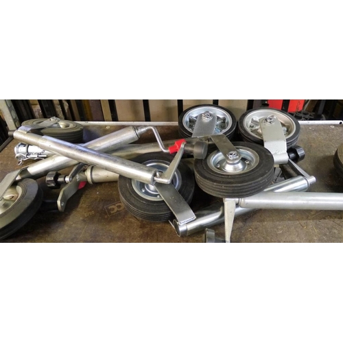 318 - Mixed jockey wheels +VAT