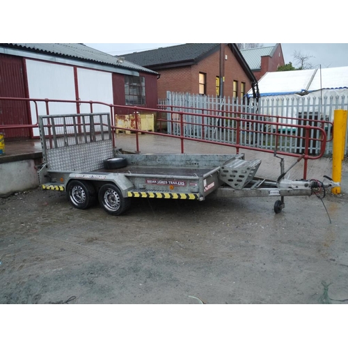 60 - Brian James plant trailer 10x6  +VAT