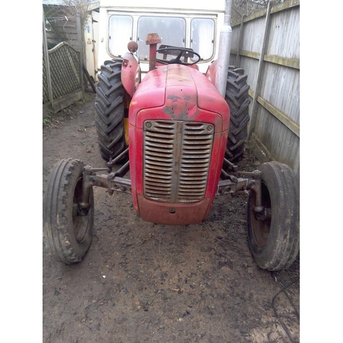 151 - Massey Ferguson 37(35X) tractor. French built. Good runner, good tyres all round