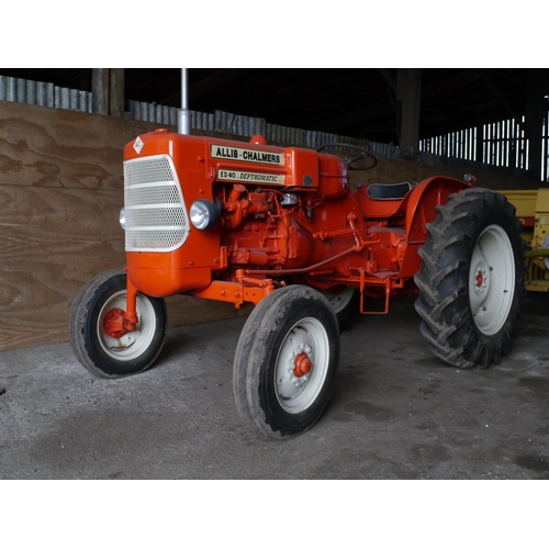 150 - Allis Chalmers ED40 depthomatic tractor, restored