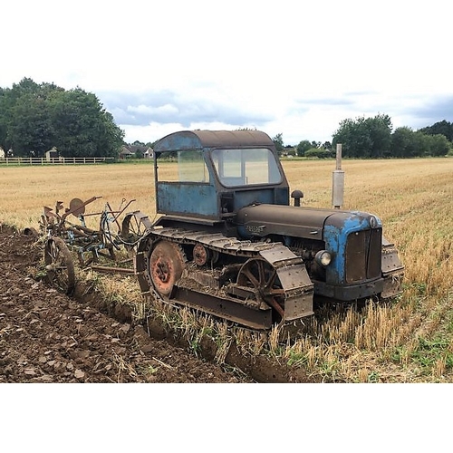 139 - Fordson Major County full tracks. All original, good working order, complete with cab