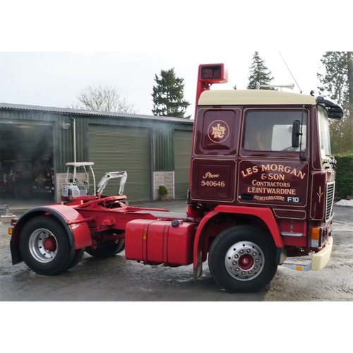 8 - 1983 Volvo F10 turbo intercooler 4x2 tractor unit. Fully restored by Paul Adams, paintwork by Alan C... 