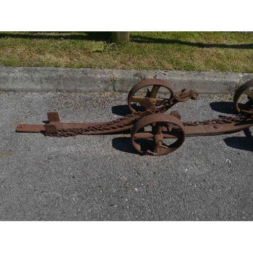 20 - Cast iron wagon brake