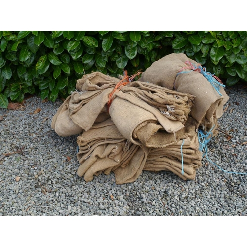 7 - 4 Bundles of hessian sacks