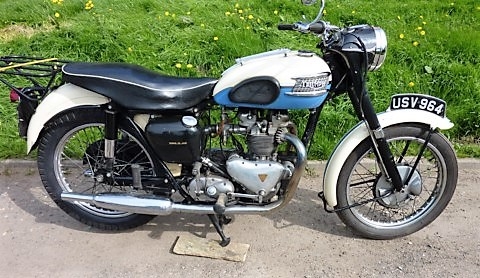 triumph t100 1957